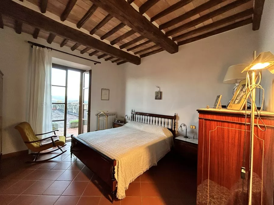 Værelse med udgang til terrassen